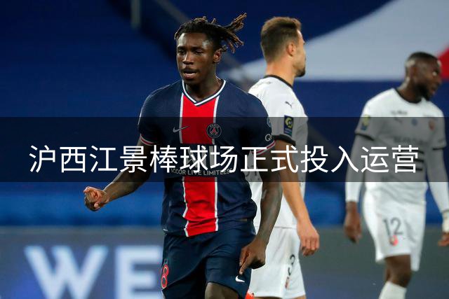沪西江景棒球场正式投入运营